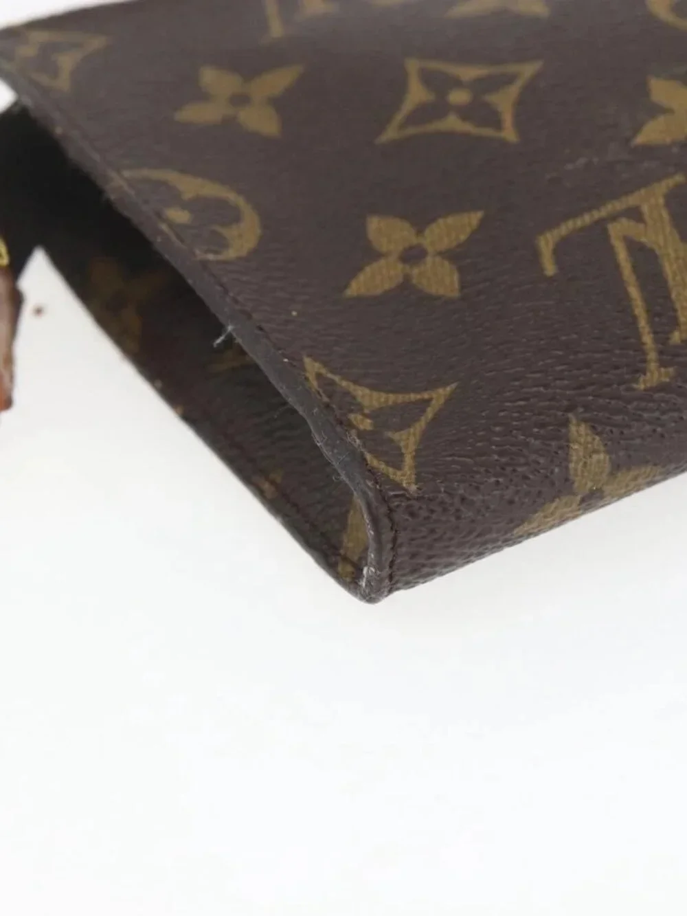 LOUIS VUITTON Monogram Bucket PM Accessory Pouch LV Auth 168751